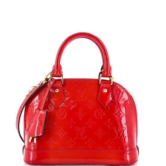 Louis Vuitton Alma Handbag Vernis Bb #176346L10B - Picture 1 of 9